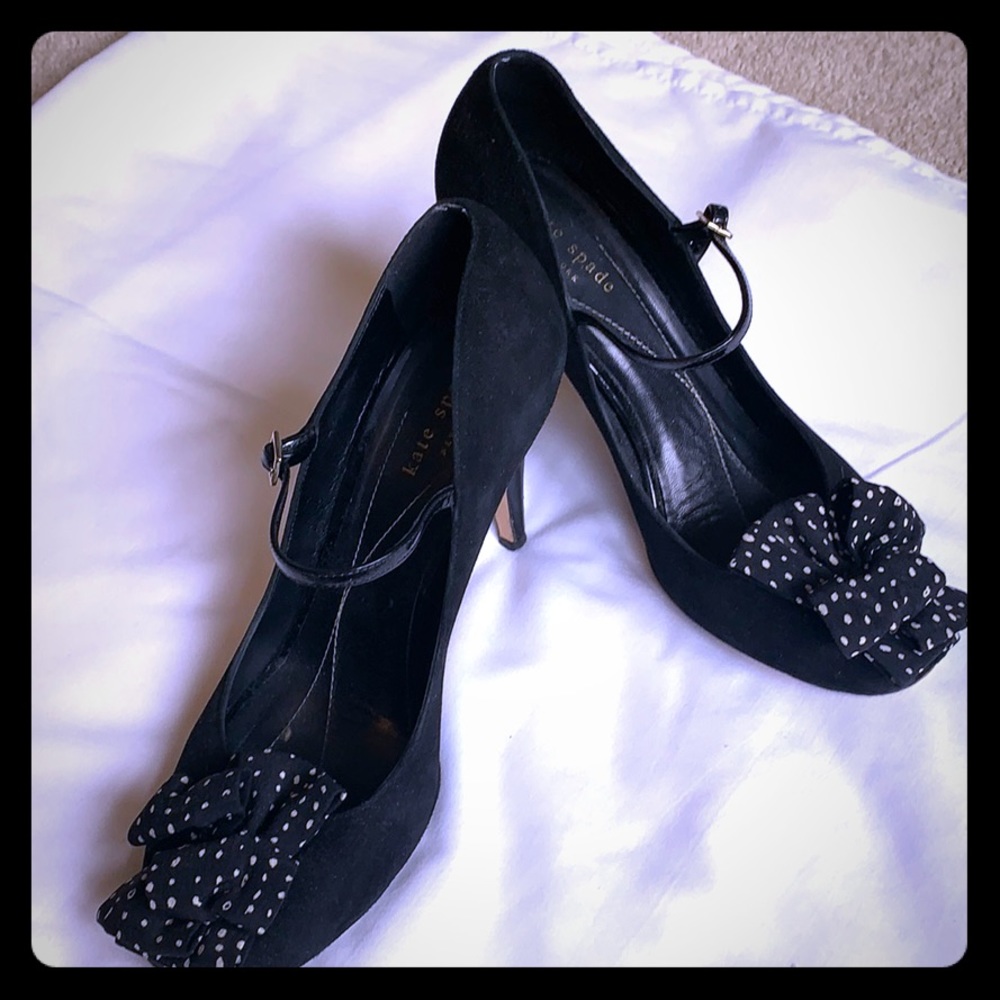 Kate spade peep toe heel